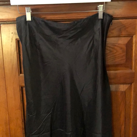 NWT black notes Odeon silk midi skirt 40 42 - Picture 6 of 11